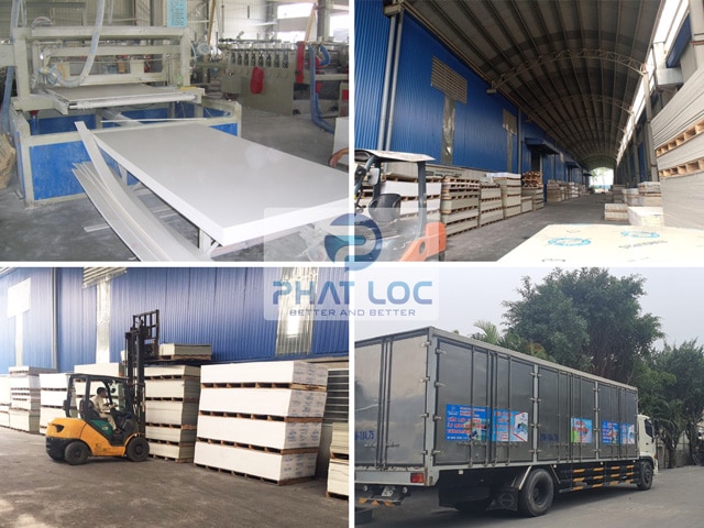 Rigid PVC Board 1 Tấm PVC Phát Lộc