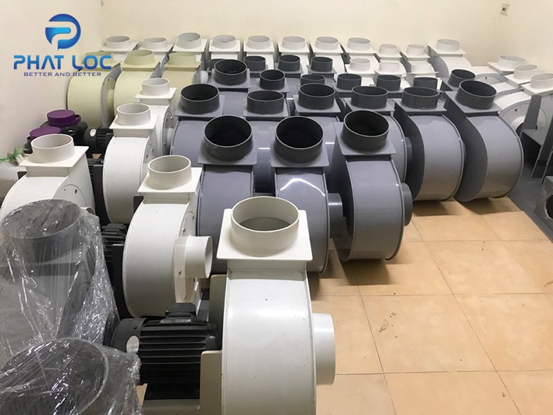 Rigid PVC Board 4 Tấm nhựa PVC làm quạt hút công nghiệp thay thế thép