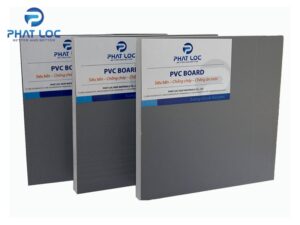 PVC Rigid Board (PVC Sheet/ PVC Panel) 9 tam nhua pvc mau ghi