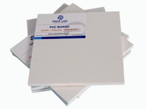 PVC Rigid Board (PVC Sheet/ PVC Panel) 8 tam nhua pvc mau trang