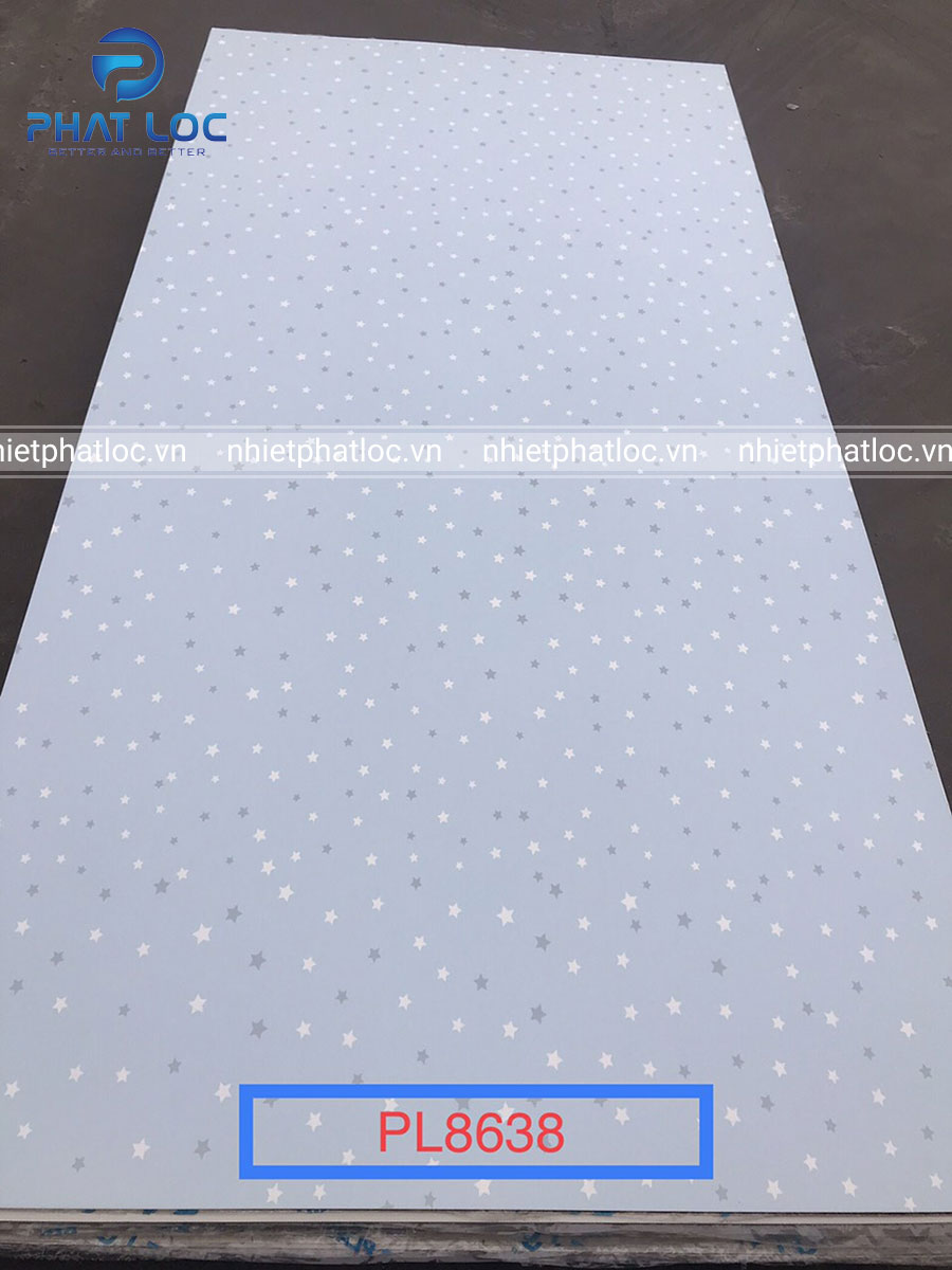 Tấm PVC Vân Đá PL 8638 1 tam pvc hoa tiet ngoi sao pl 8638