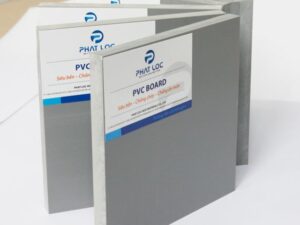 PVC Rigid Board (PVC Sheet/ PVC Panel) 6 tam pvc mau ghi xam