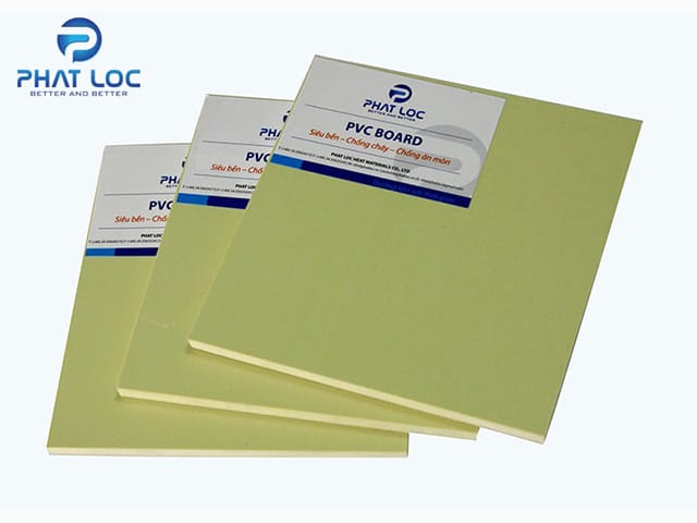 PVC Rigid Board (PVC Sheet/ PVC Panel) 12 Tấm PVC màu mỡ gà
