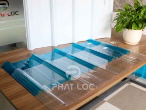 Tấm Nhựa Lấy Sáng Polycarbonate 9 Sóng - NEWLIGHT 14 Tấm lấy sáng 5 sóng Newlight