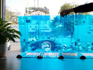 Tấm Nhựa Lấy Sáng Polycarbonate 9 Sóng - NEWLIGHT 15 Tấm lấy sáng 5 sóng Newlight