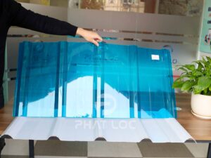 Tấm Nhựa Lấy Sáng Polycarbonate 5 Sóng - NEWLIGHT 10 Tấm lấy sáng 5 sóng Newlight