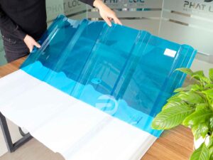 Tấm Nhựa Lấy Sáng Polycarbonate 5 Sóng - NEWLIGHT 9 Tấm lấy sáng 5 sóng Newlight