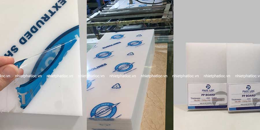 Rigid PP Board (PP Sheet/ PP Panel) - Technical Plastic Sheets 1 Tấm nhựa PP trắng do Phát Lộc sản xuất