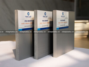 Tấm pvc màu ghi phát lộc