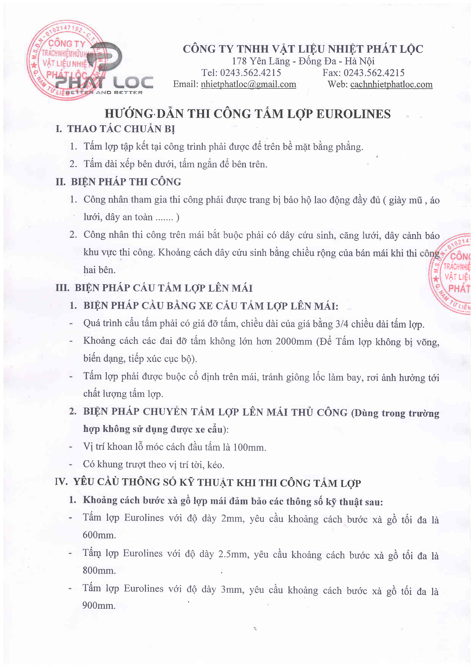 Hướng Dẫn Thi Công Tấm Lợp Eurolines Đúng Kỹ Thuật, Đủ Tiêu Chuẩn 1 huong dan thi cong tam lop eurolines 1