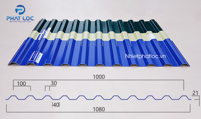 Tôn Nhựa 11 Sóng Vuông - PVC/ASA Eurolines 19 Những ưu điểm nổi bật của tôn nhựa 11 sóng PVC/ASA Eurolines