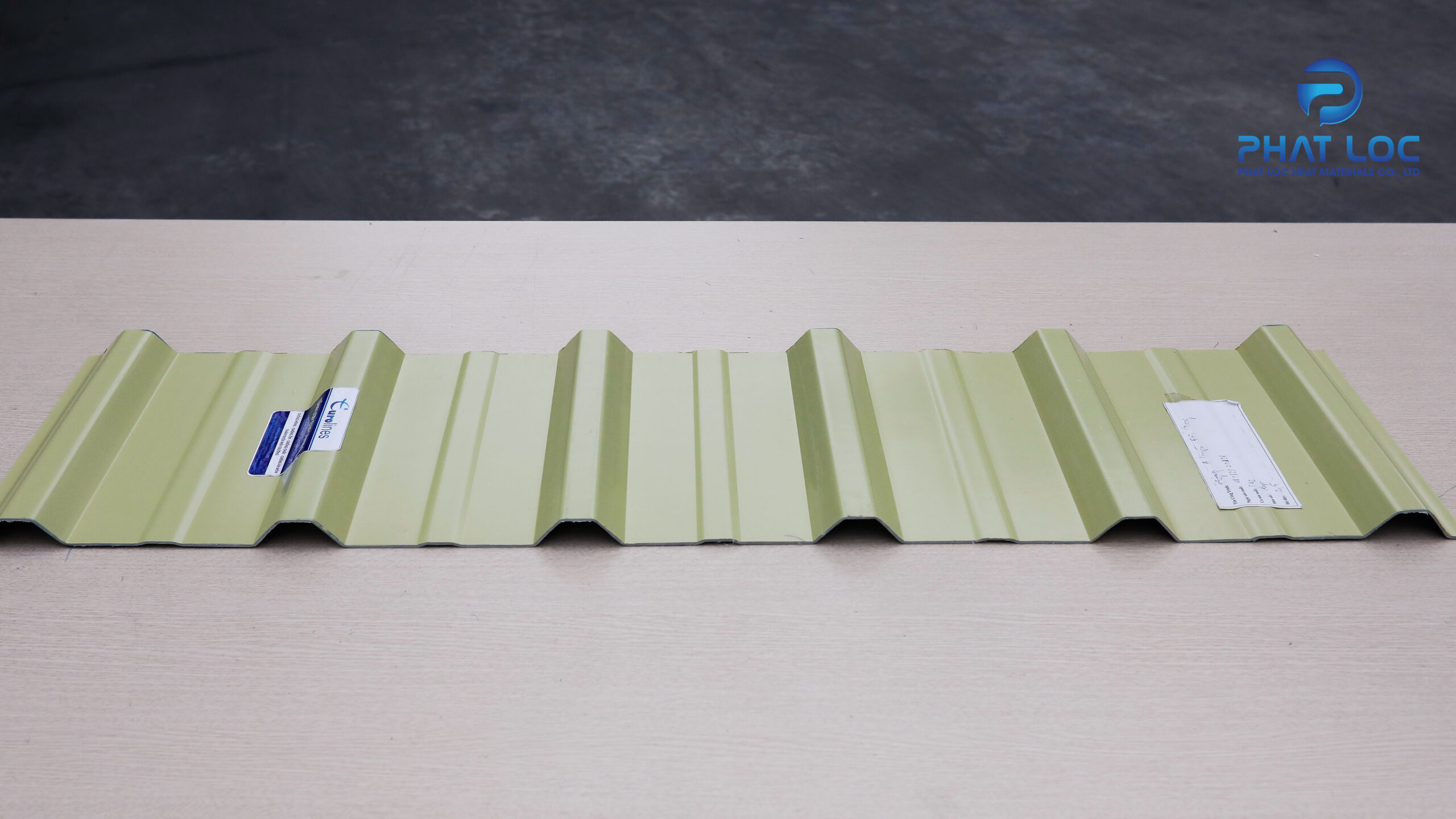 Tôn Nhựa 5 Sóng Vuông - PVC/ASA Eurolines 3 Tôn Nhựa 5 Sóng Vuông - PVC/ASA Eurolines - Ảnh 3
