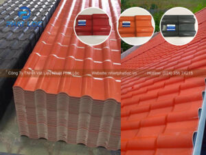 Tấm Diềm Hiên Mái Ngói Nhựa - Phụ Kiện Ngói Nhựa PVC/ASA Eurolines 11 Ngói nhựa ASA PVC Eurolines Phát Lộc