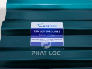 Tôn Nhựa 11 Sóng Vuông - PVC/ASA Eurolines 16 Tôn nhựa Eurolines Phát Lộc