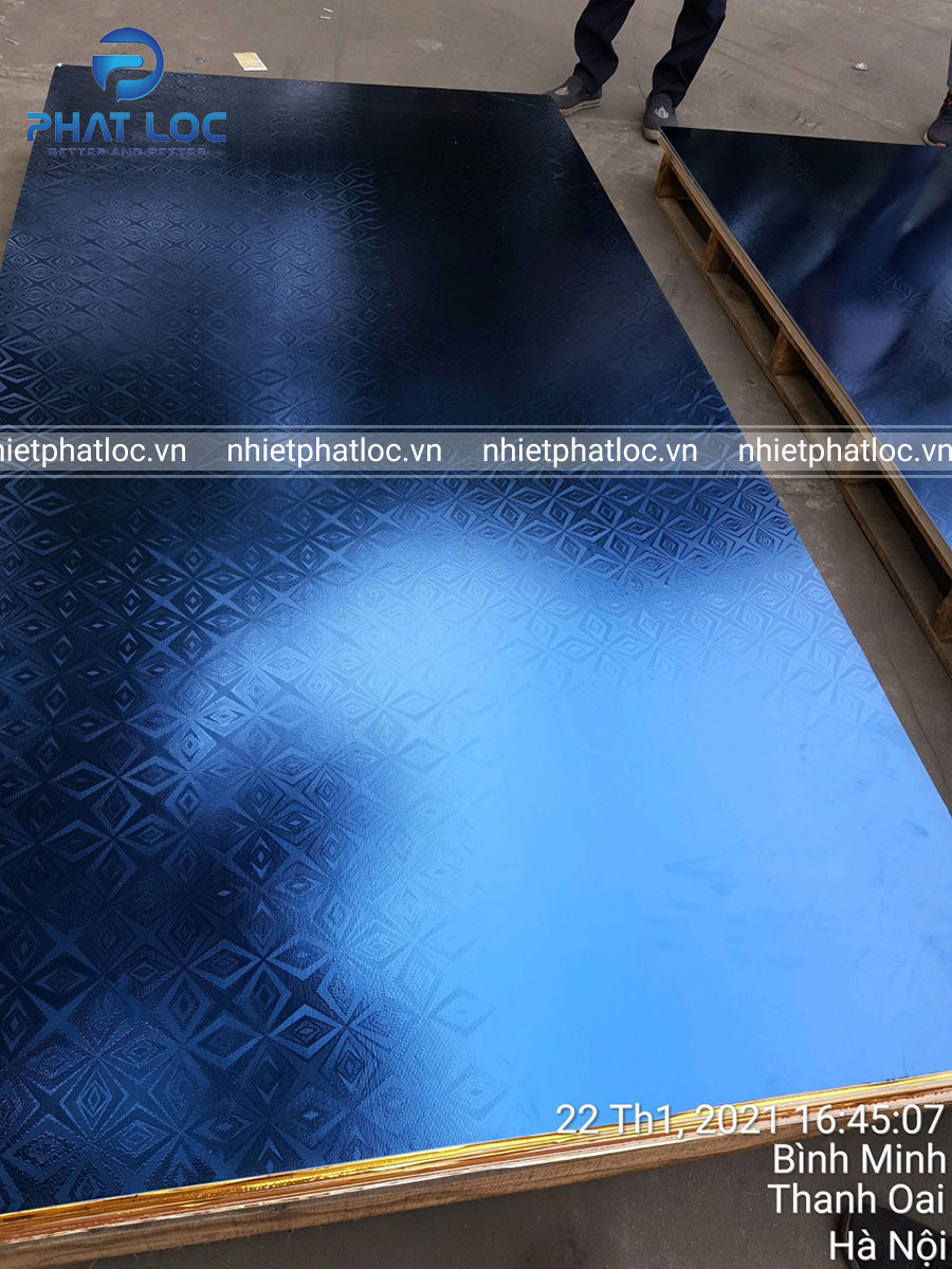 Tấm Ốp Tường 3D Xanh 1 Tấm ốp tường 3D xanh
