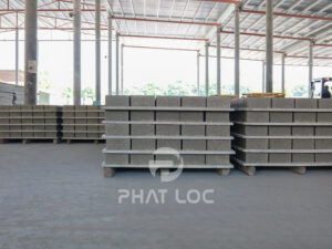 Pallet Nhựa PP Phát Lộc | Siêu Nhẹ, Siêu Dai, Tiết Kiệm Chi Phí Sản Xuất Gạch Không Nung 9 Ton ngoi nhua ky thuat PVC PP 1110