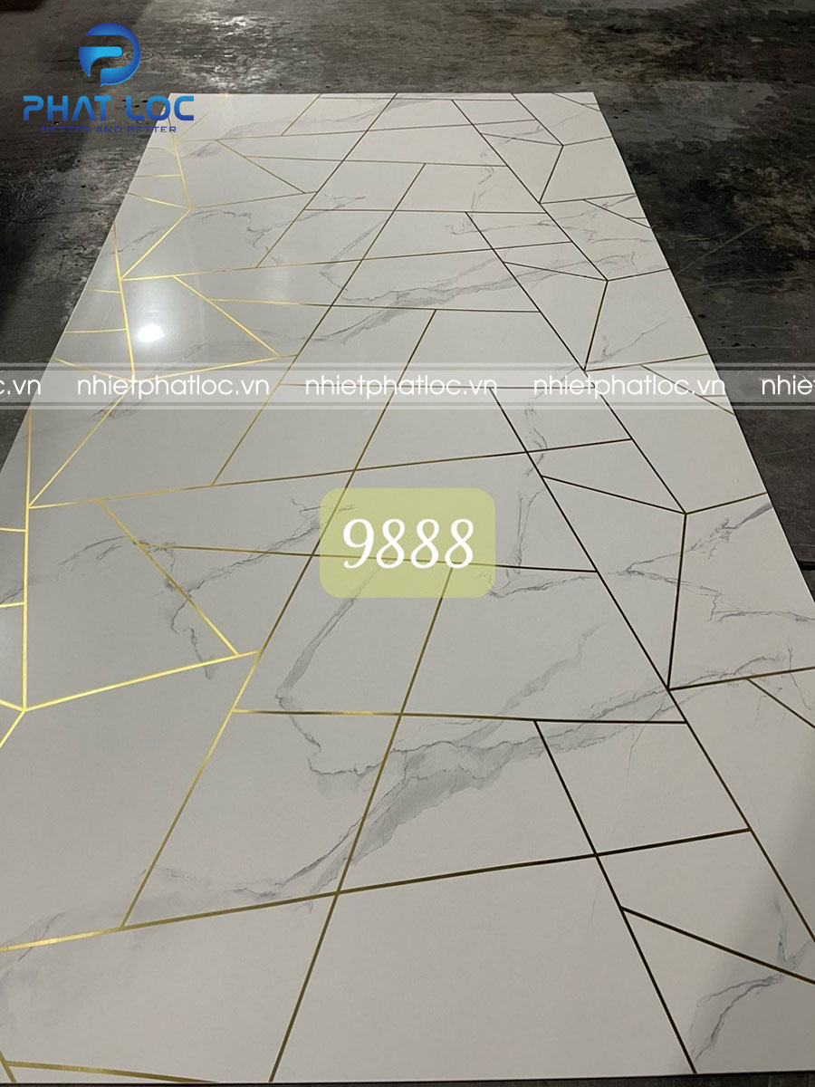 Tấm Nhựa PVC Vân Đá PL-9888 1 Tấm Nhựa PVC Vân Đá PL-9888