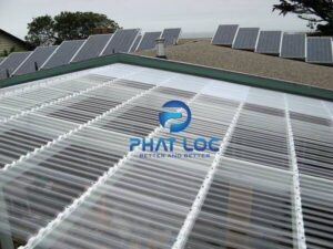 Tấm Nhựa Lấy Sáng Polycarbonate 9 Sóng - NEWLIGHT 23 Tấm lấy sáng