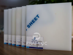 Tấm nhựa PP màu trắng sữa