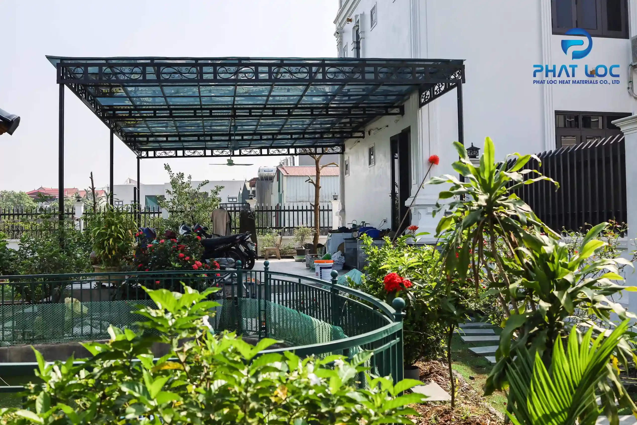 Lắp đặt mái lấy sáng cho căn biệt thự tại Hưng Yên 3 Khách hàng hài lòng về dự án Nhiệt Phát Lộc đã thực hiện