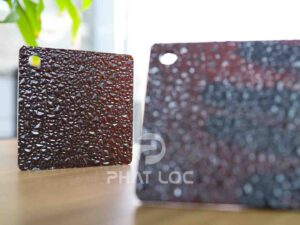 Tấm Lấy Sáng Polycarbonate Phẳng Sần 5mm 5 Tấm lấy sáng Poly phẳng sần độ dày 5mm