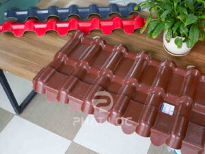 Tấm Diềm Hiên Mái Ngói Nhựa - Phụ Kiện Ngói Nhựa PVC/ASA Eurolines 18 Tấm diềm hiên mái ngói nhựa - Phụ kiện tôn nhựa giả ngói Eurolines