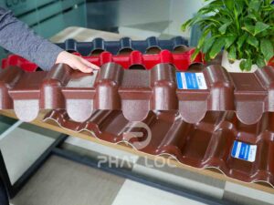 Tấm Diềm Hiên Mái Ngói Nhựa - Phụ Kiện Ngói Nhựa PVC/ASA Eurolines 15 Tấm diềm hiên mái ngói nhựa - Phụ kiện tôn nhựa giả ngói Eurolines