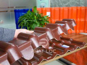 Tấm Diềm Hiên Mái Ngói Nhựa - Phụ Kiện Ngói Nhựa PVC/ASA Eurolines 19 Tấm diềm hiên mái ngói nhựa - Phụ kiện tôn nhựa giả ngói Eurolines