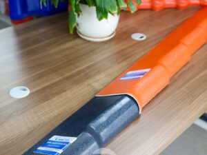 Tấm Úp Viền Ngói Nhựa - Phụ Kiện Ngói Nhựa PVC/ASA Eurolines 12 Tấm úp Viền mái trái/phải ngói nhựa - Phụ kiện tôn nhựa giả ngói Eurolines