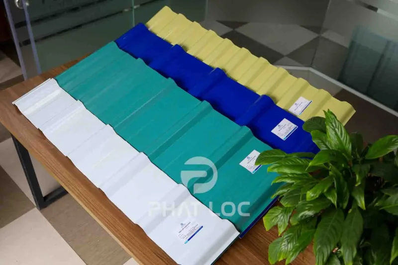 Tôn Nhựa 5 Sóng Vuông - PVC/ASA Eurolines 14 Thông tin chung về Tôn nhựa 5 sóng PVC/ASA Eurolines