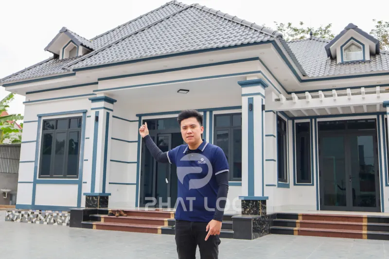 Nhà Máy Sản Xuất Phân Phối Ngói Nhựa PVC/ASA Phát Lộc - Nguồn Hàng Đa Dạng, Giá Gốc Tận Xưởng, Bảo Hành 10 Năm, Giao Hàng Toàn Quốc 7 Dự án 2: Công trình dân dụng ngoại thành Hà Nội – Lắp đặt ngói nhựa Eurolines