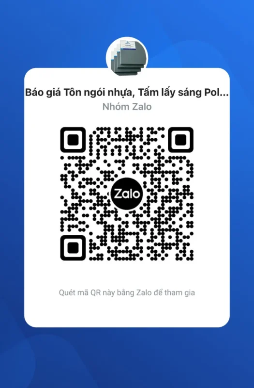 Danh Sách 3 Nhóm Zalo Về Vật Liệu Nhựa Xây Dựng, Báo Giá, Kết Nối Nhà Thầu Và Kiến Trúc Sư Uy Tín, Tốt Nhất Hiện Nay 4 Mã QR nhóm Zalo báo giá Tôn ngói nhựa, Tấm lấy sáng Polycarbonate, Tấm nhựa kỹ thuật PP, PVC, PE,...