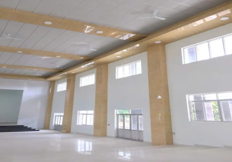 Các Loại Tấm Nhựa Ốp Tường PVC - Vân Đá, Vân Gỗ, Vân 3D 47 Không gian thương mại