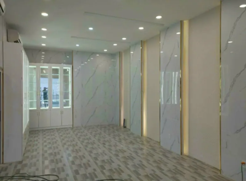 Các Loại Tấm Nhựa Ốp Tường PVC - Vân Đá, Vân Gỗ, Vân 3D 46 Phòng tắm, phòng bếp